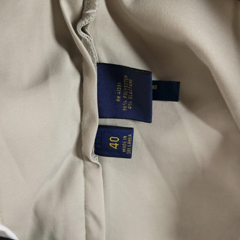 Polo Ralph Lauren Shorts Mens 40 Beige Performance Chino 9